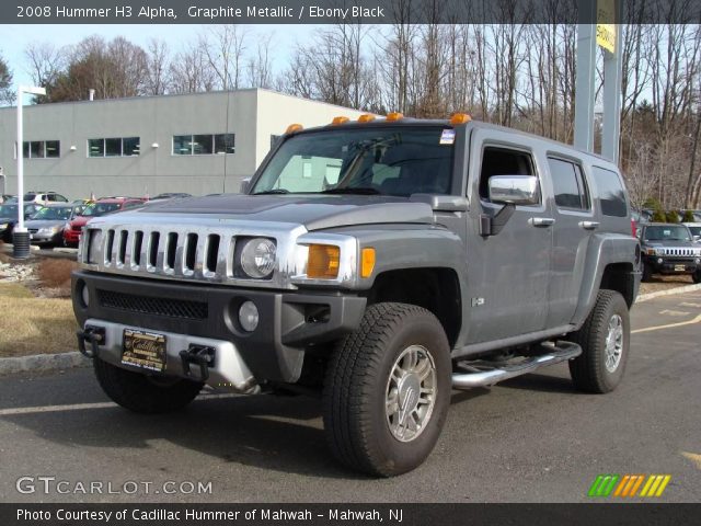 2008 Hummer H3 Alpha in Graphite Metallic
