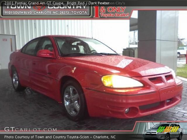 2001 Pontiac Grand Am GT Coupe in Bright Red
