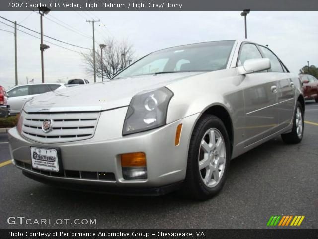 2007 Cadillac CTS Sedan in Light Platinum