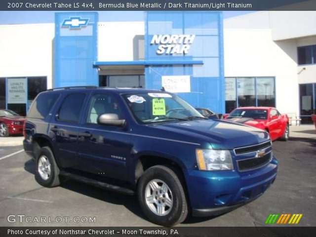 2007 Chevrolet Tahoe LS 4x4 in Bermuda Blue Metallic