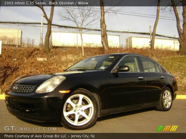 2003 Infiniti G 35 Sedan in Black Obsidian