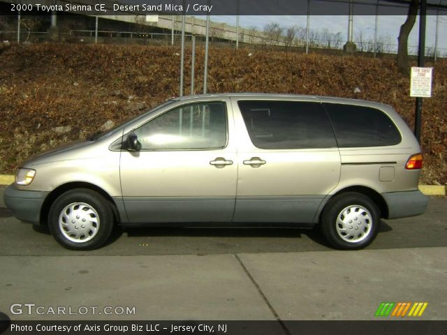 2000 Toyota Sienna CE in Desert Sand Mica