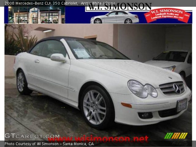 2008 Mercedes clk350 convertible white #5
