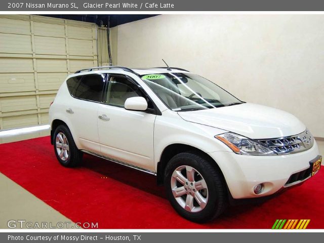 2007 Nissan Murano SL in Glacier Pearl White