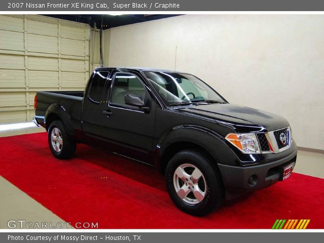 2007 Nissan Frontier XE King Cab in Super Black