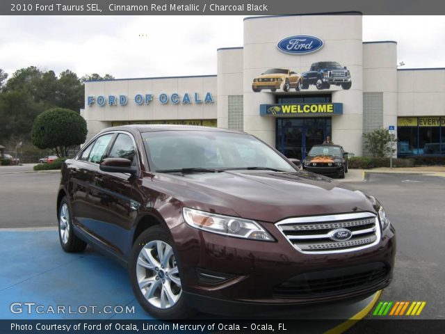 2010 Ford Taurus SEL in Cinnamon Red Metallic