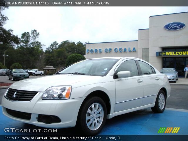 2009 Mitsubishi Galant ES in Dover White Pearl