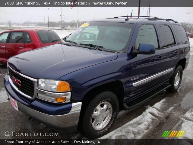 2003 GMC Yukon SLT 4x4 in Indigo Blue Metallic