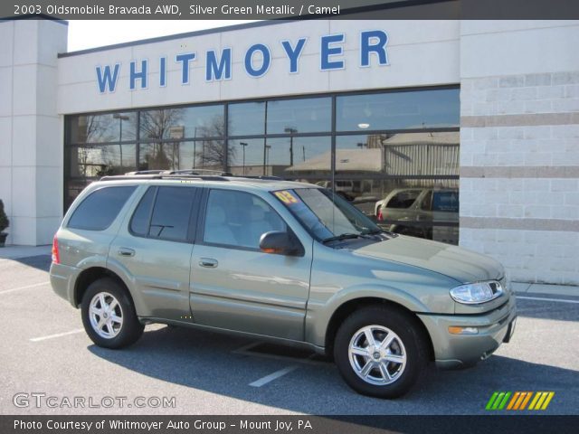 2003 Oldsmobile Bravada AWD in Silver Green Metallic