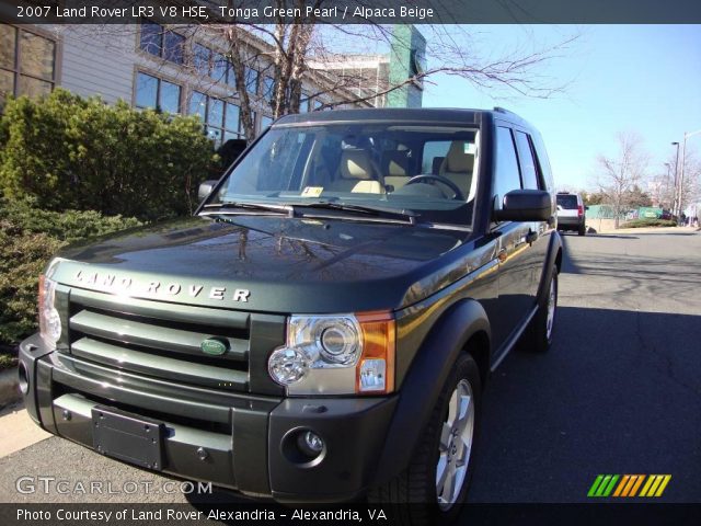 2007 Land Rover LR3 V8 HSE in Tonga Green Pearl