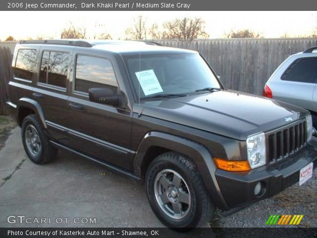 2006 Jeep Commander  in Dark Khaki Pearl