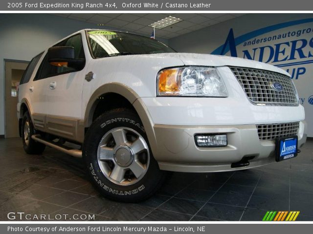 2005 Ford Expedition King Ranch 4x4 in Oxford White