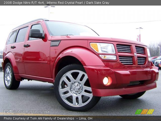 2008 Dodge Nitro R/T 4x4 in Inferno Red Crystal Pearl