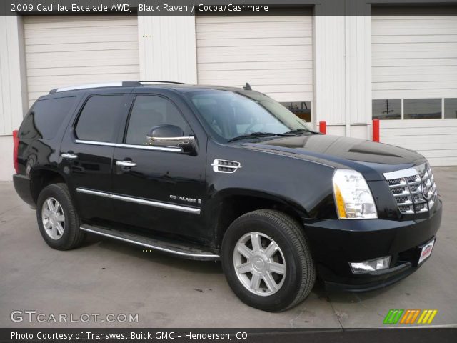2009 Cadillac Escalade AWD in Black Raven