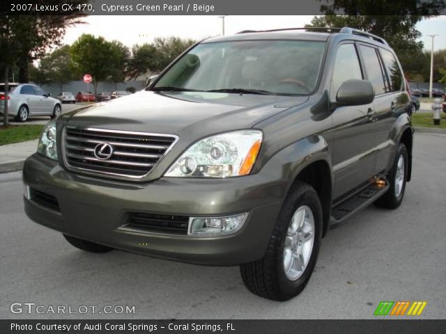2007 Lexus GX 470 in Cypress Green Pearl