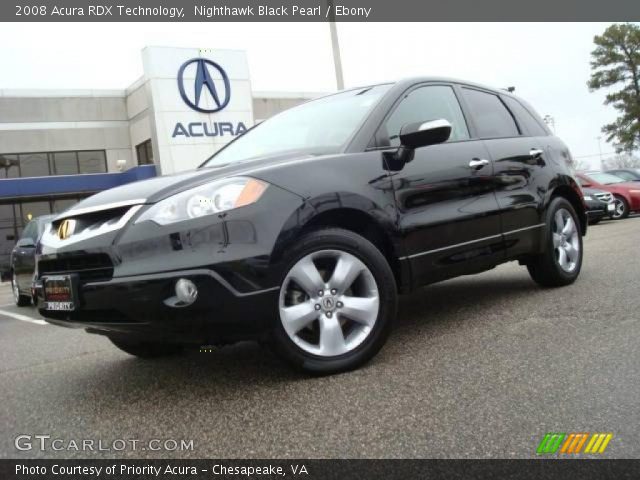2008 Acura RDX Technology in Nighthawk Black Pearl