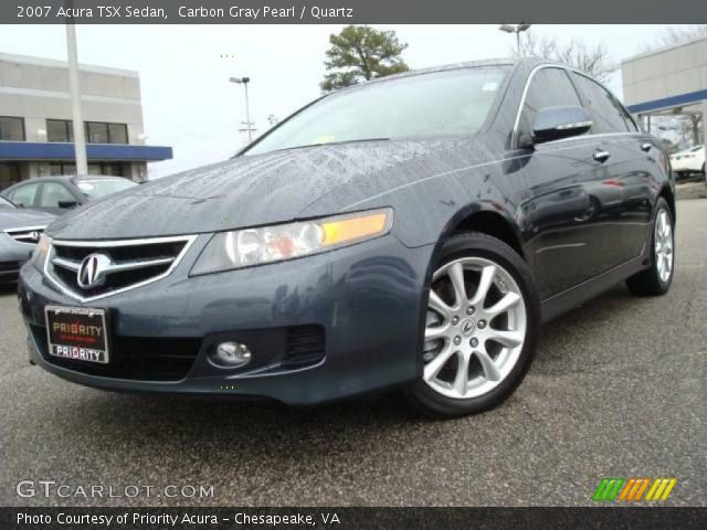 2007 Acura TSX Sedan in Carbon Gray Pearl