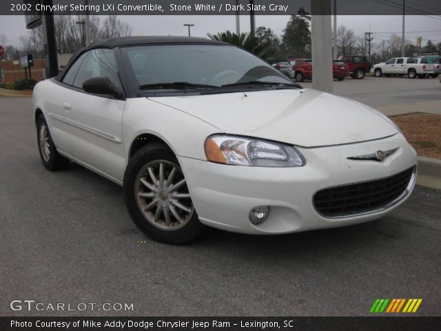 2002 Chrysler Sebring LXi Convertible in Stone White