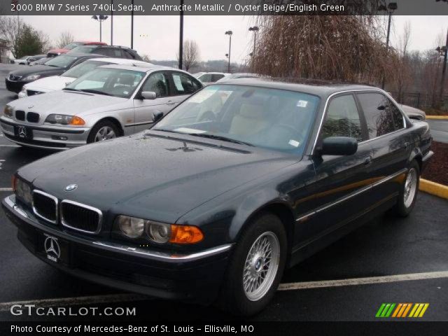 2000 BMW 7 Series 740iL Sedan in Anthracite Metallic
