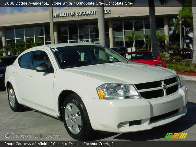 2008 Dodge Avenger SE in Stone White