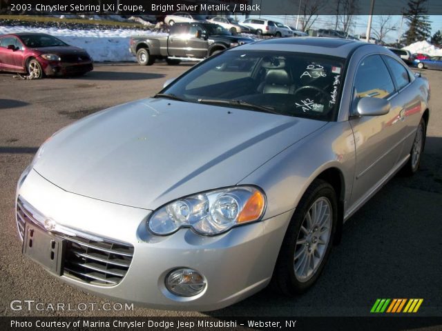 2003 Chrysler Sebring LXi Coupe in Bright Silver Metallic