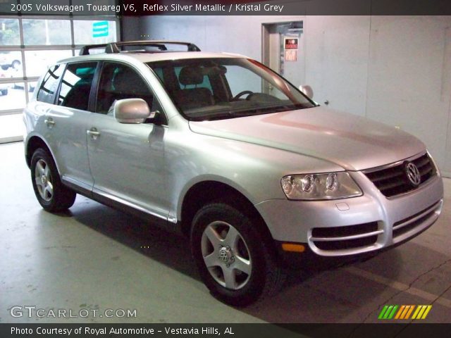 2005 Volkswagen Touareg V6 in Reflex Silver Metallic