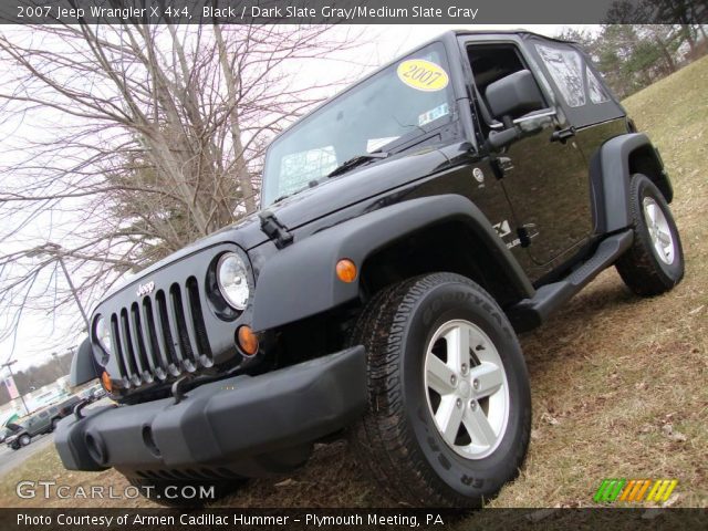 2007 Jeep Wrangler X 4x4 in Black