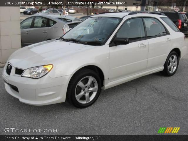 2007 Subaru Impreza 2.5i Wagon in Satin White Pearl