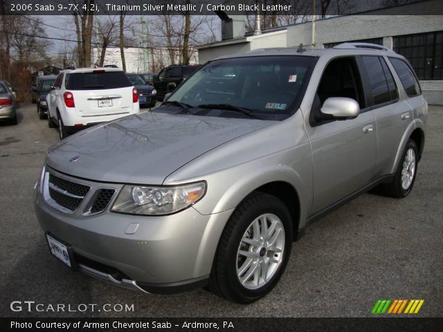 2006 Saab 9-7X 4.2i in Titanium Silver Metallic