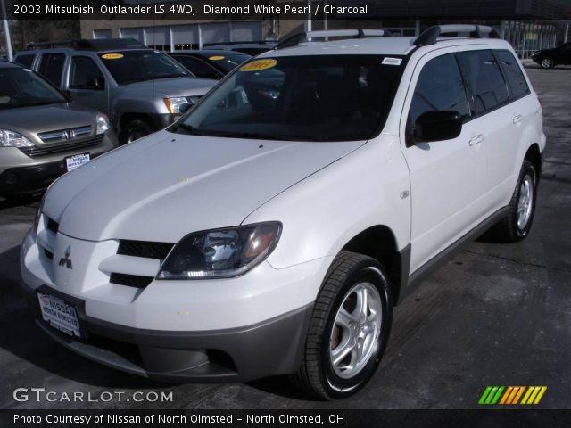 2003 Mitsubishi Outlander LS 4WD in Diamond White Pearl