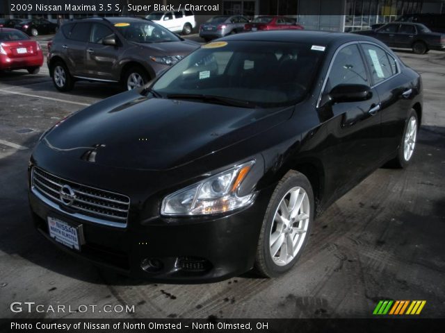 2009 Nissan Maxima 3.5 S in Super Black
