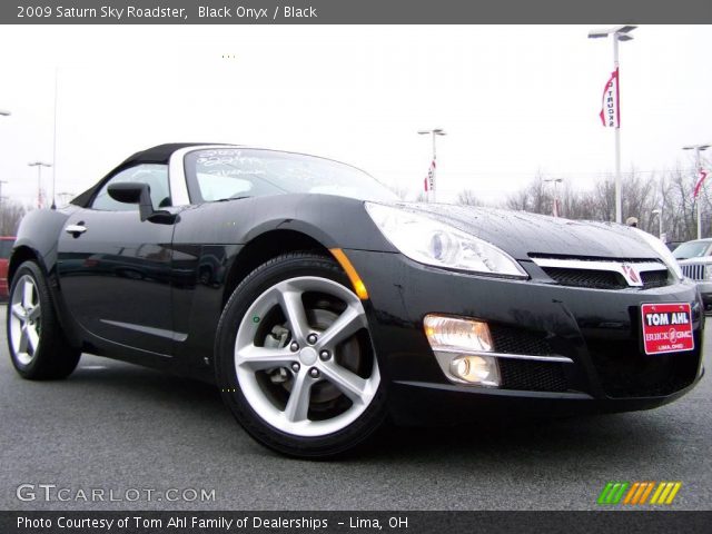 2009 Saturn Sky Roadster in Black Onyx