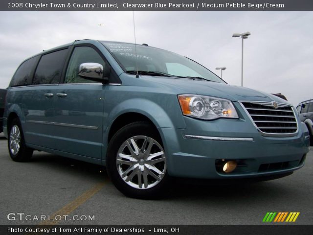 2008 Chrysler Town & Country Limited in Clearwater Blue Pearlcoat