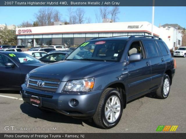 2007 Toyota Highlander Hybrid 4WD in Bluestone Metallic
