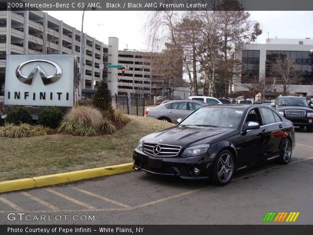 2009 Mercedes-Benz C 63 AMG in Black