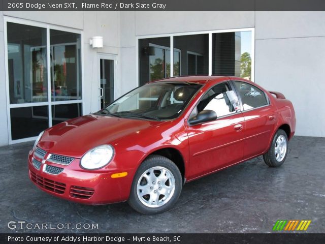 2005 Dodge Neon SXT in Flame Red