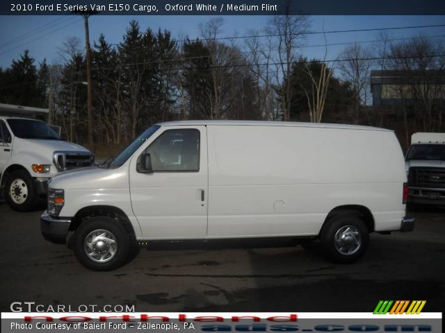 2010 Ford E Series Van E150 Cargo in Oxford White