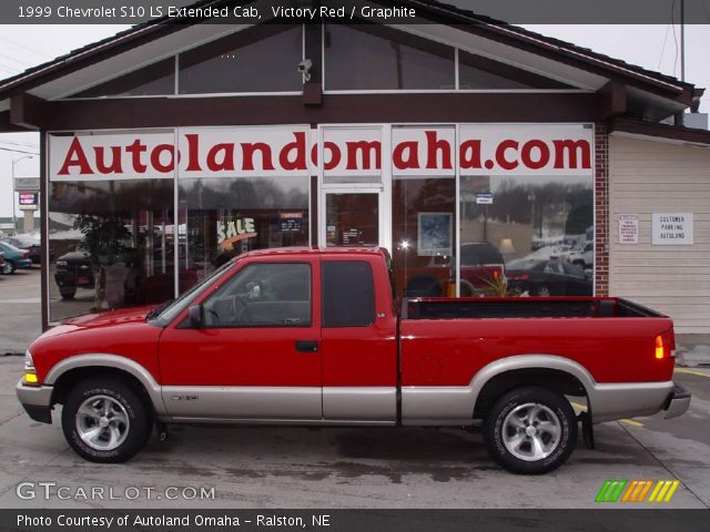 1999 Chevrolet S10 LS Extended Cab in Victory Red
