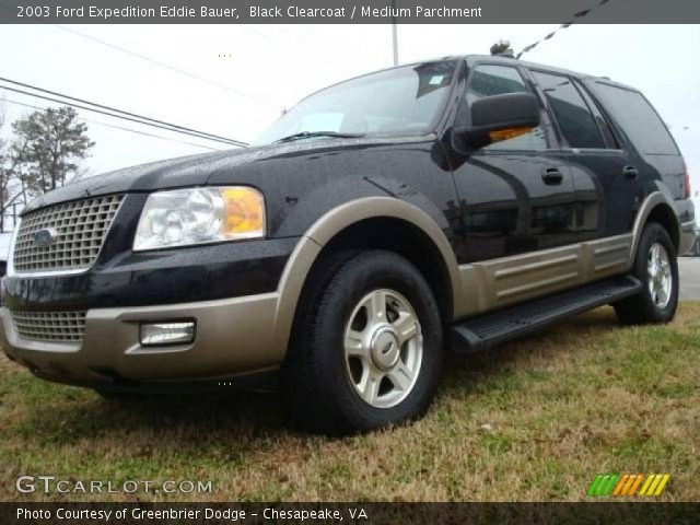 2003 Ford Expedition Eddie Bauer in Black Clearcoat