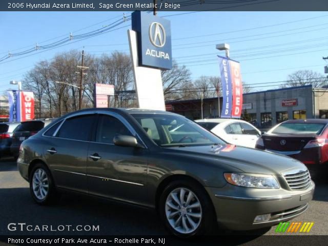 2006 Hyundai Azera Limited in Sage Green Metallic