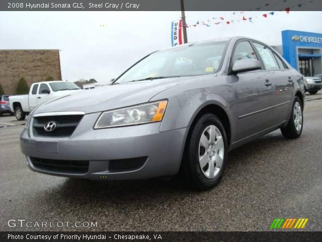 2008 Hyundai Sonata GLS in Steel Gray