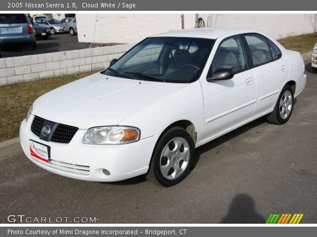 2005 Nissan Sentra 1.8 in Cloud White