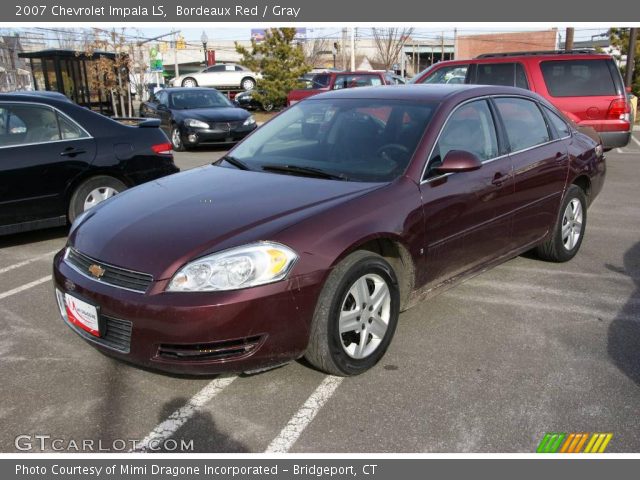 2007 Chevrolet Impala LS in Bordeaux Red