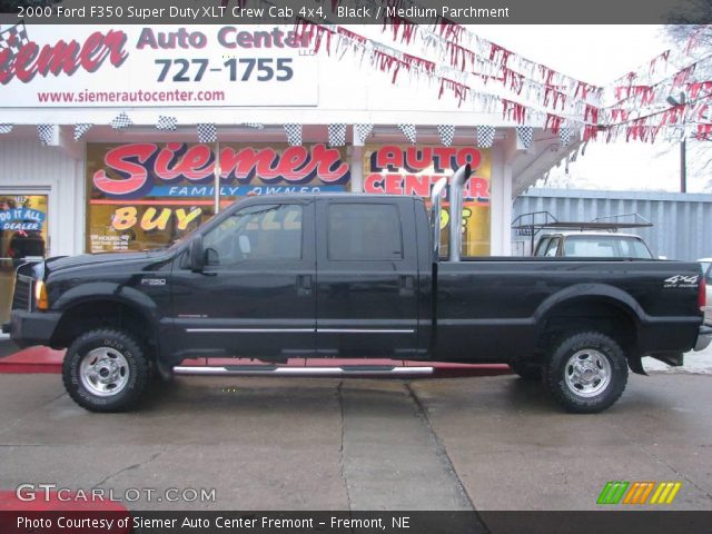 2000 Ford F350 Super Duty XLT Crew Cab 4x4 in Black