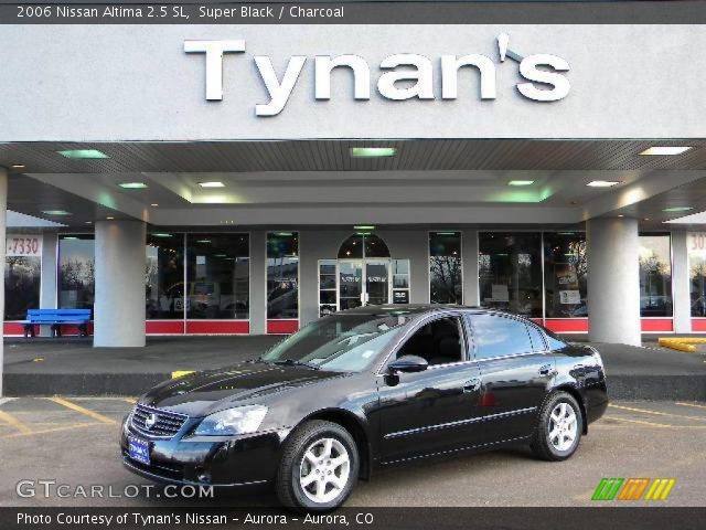 2006 Nissan Altima 2.5 SL in Super Black