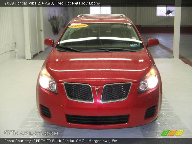 2009 Pontiac Vibe 2.4 AWD in Red Hot Metallic