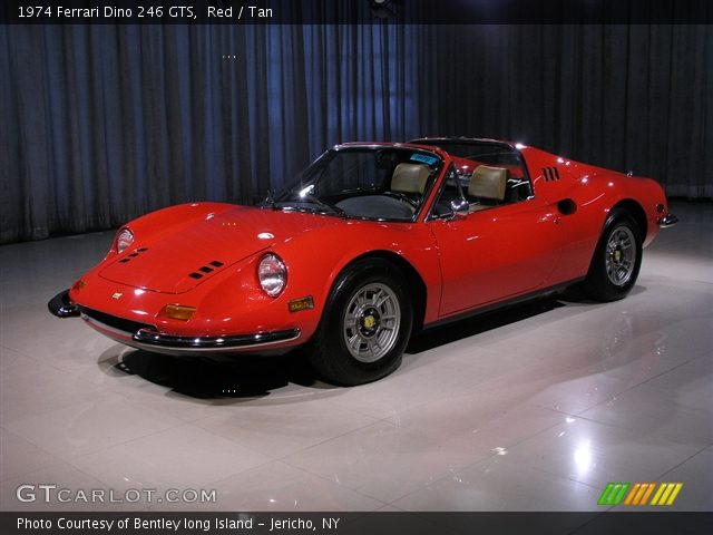 1974 Ferrari Dino 246 GTS in Red