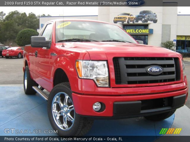 2009 Ford F150 STX Regular Cab in Razor Red Metallic