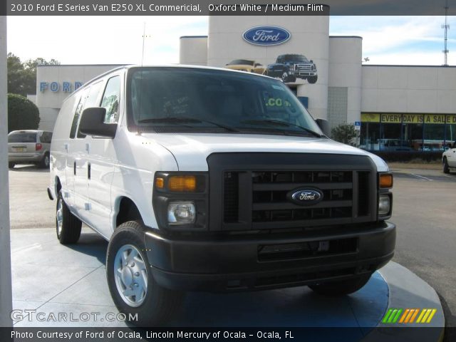 2010 Ford E Series Van E250 XL Commericial in Oxford White