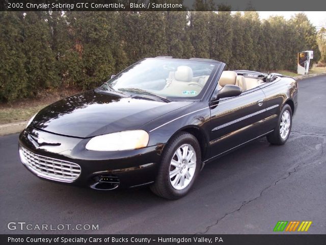 2002 Chrysler Sebring GTC Convertible in Black